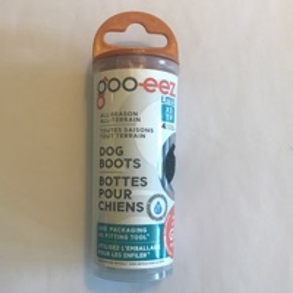 Goo-eez Lites All Season Stretch Dog Boots 4 Pack Gel Motion Paws XS NWT